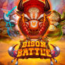 logotipo de Bison Battle