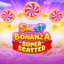 logotipo de Sweet Bonanza Super Scatter