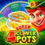 logotipo de 4 Super Clover Pots