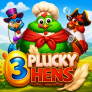 logotipo de 3 Plucky Hens