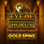 logotipo de Eye of Horus The Golden Tablet Gold Spins