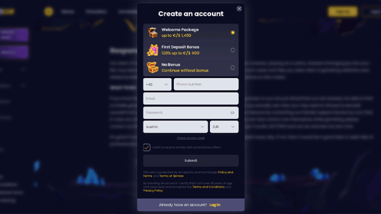 inicio de sesión en slotsgem