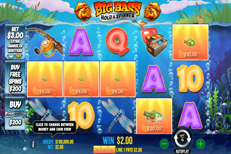 Tragamonedas Big Bass Hold & Spinner
