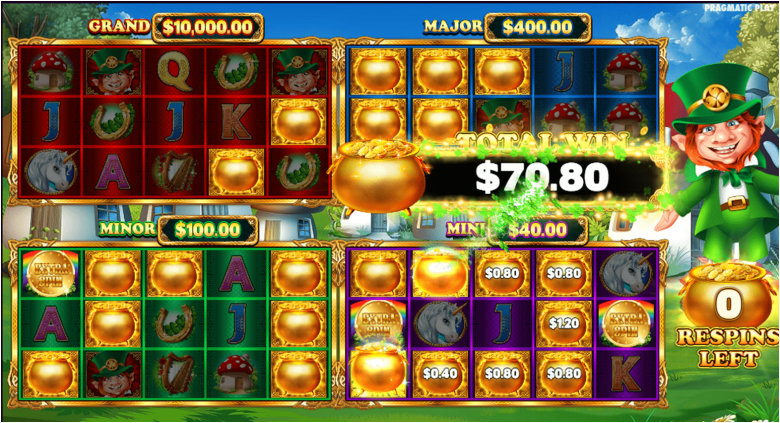 Potencial de ganancia de Gold Party Slot