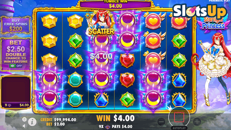 Tragamonedas Starlight Princess de Pragmatic Play