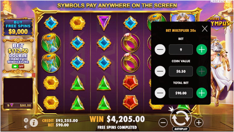 Cómo jugar a la tragamonedas Gates of Olympus
