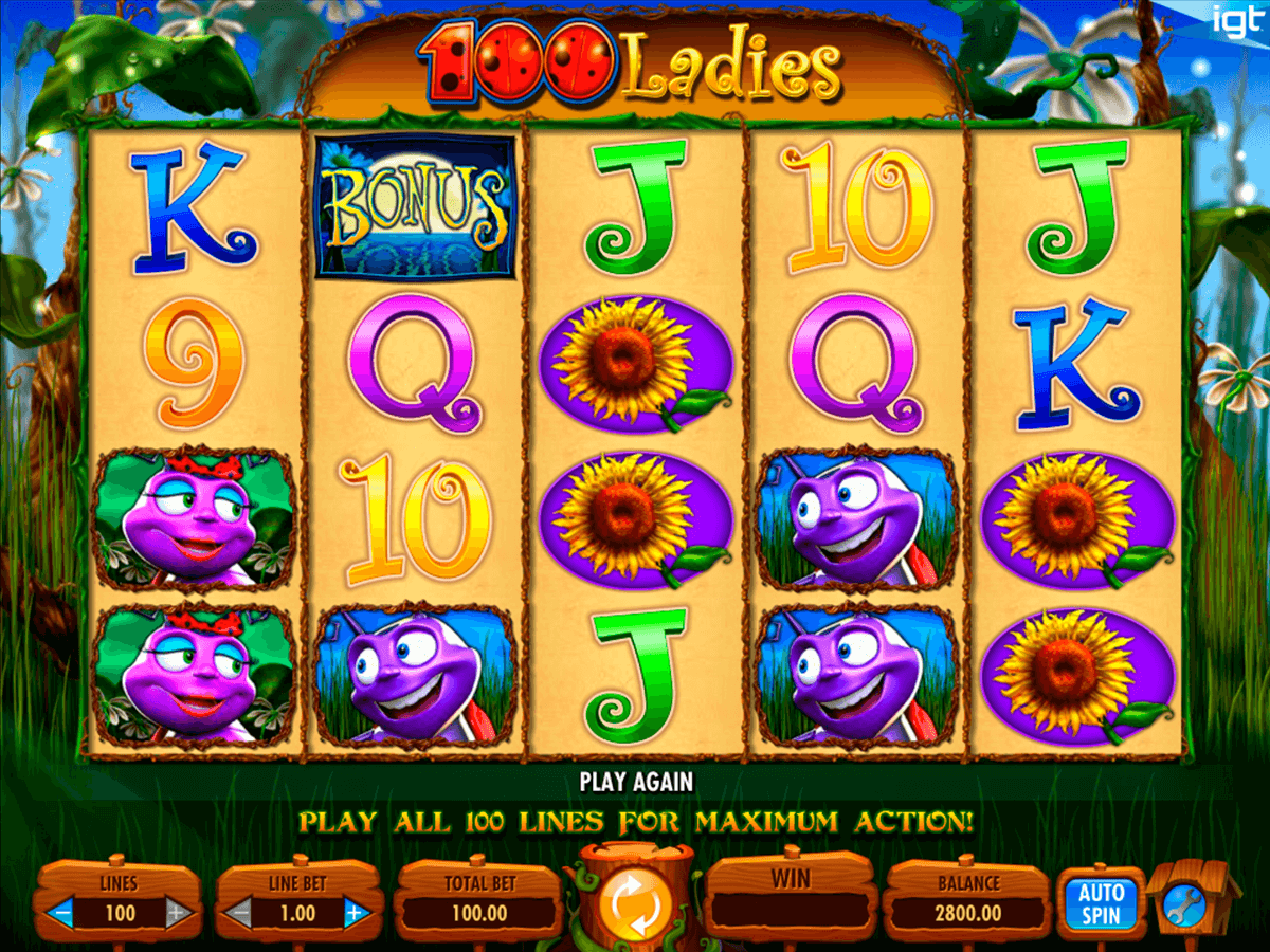 100 ladies igt tragamonedas gratis 