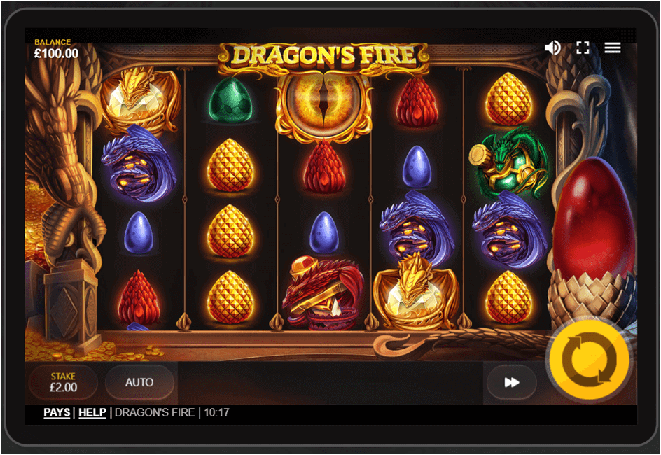 Dragon's Fire MegaWays de Red Tiger Gaming