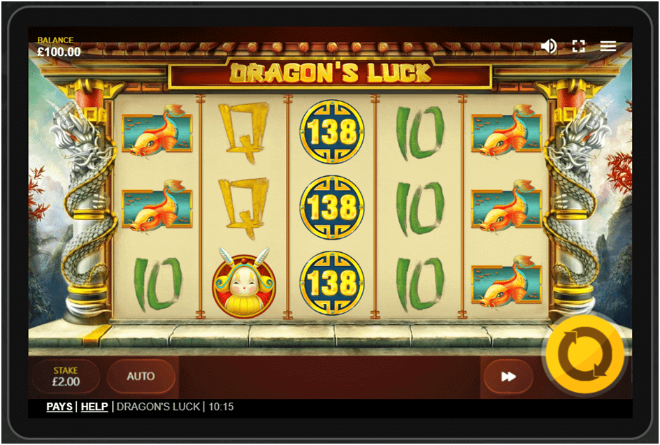Dragon's Luck de Red Tiger Gaming