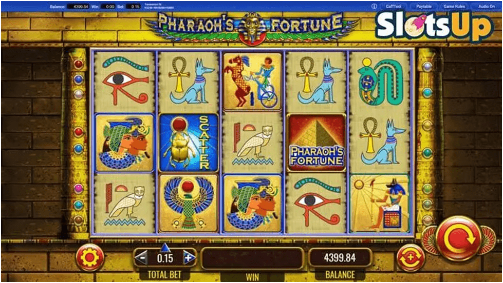 Funciones y características técnicas de la tragamonedas Pharaoh's Fortune