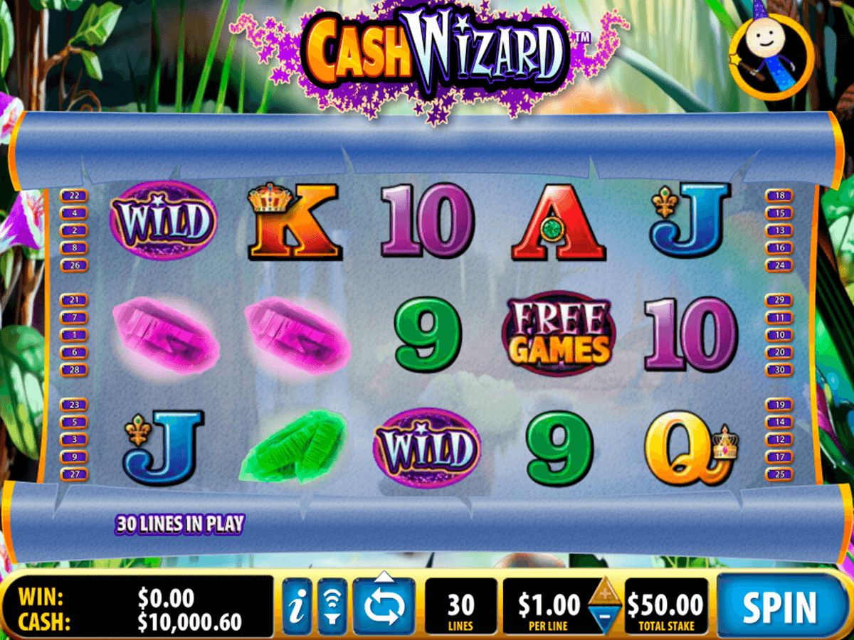 cash wizard bally tragamonedas gratis 