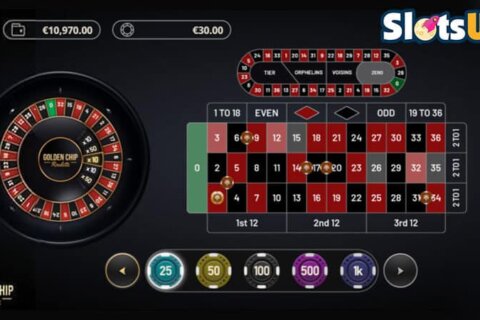 Golden Chip Roulette + Free Play