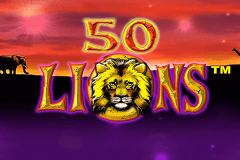 logo 50 lions aristocrat juegos casino 