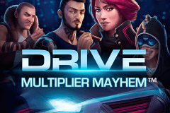 logo drive multiplier mayhem netent juegos casino 
