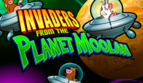 logo invaders from the planet moolah wms 
