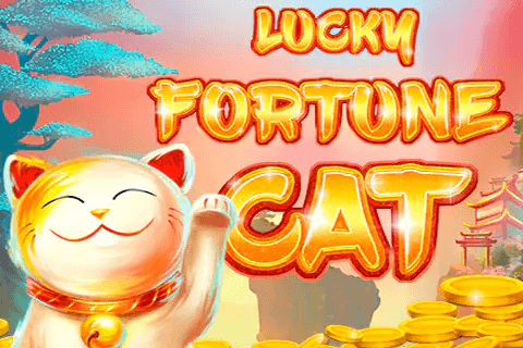 logo lucky fortune cat red tiger 4 