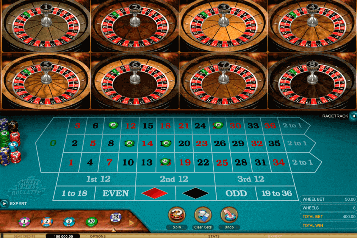 multiwheel european roulette gold series microgaming 