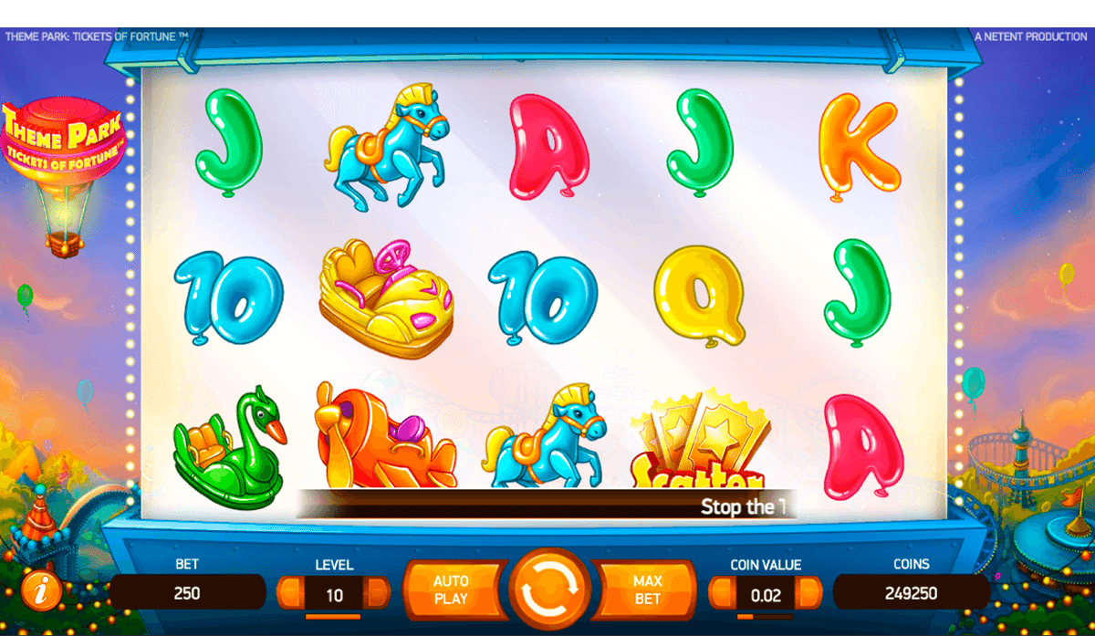 theme park tickets of fortune netent tragamonedas gratis 