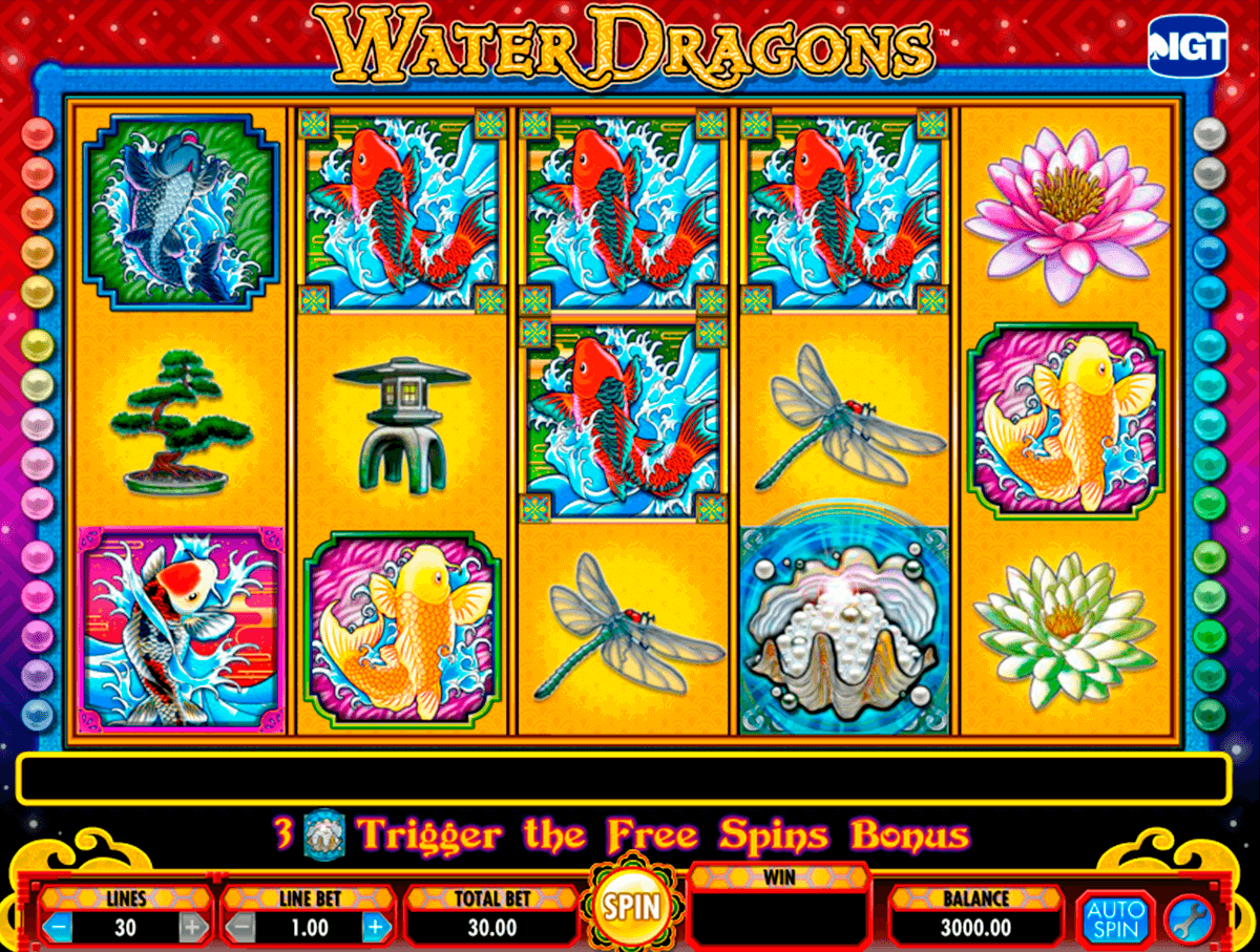 water dragons igt tragamonedas gratis 