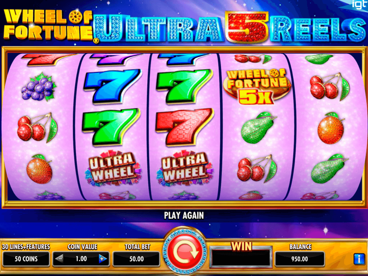 wheel of fortune ultra 5 reels igt tragamonedas gratis 