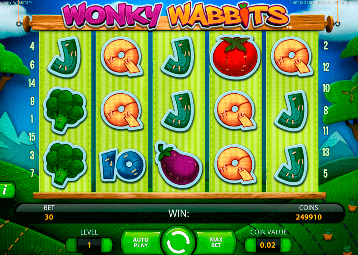 wonky wabbits netent tragamonedas gratis 