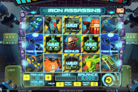 iron assassins spinomenal tragamonedas gratis 