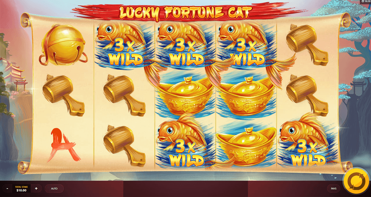 lucky fortune cat red tiger tragamonedas gratis 