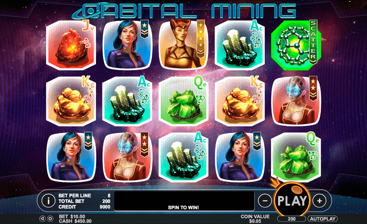 orbital mining pragmatic tragamonedas gratis 